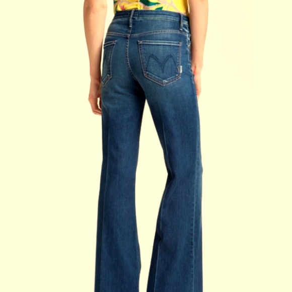 MOTHER Denim - 🆕 $205 MOTHER Jeans Flare Boho Hippie Womens 26